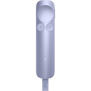Logitech Spotlight 2 Presentation Remote, Wireless Presentation Clicker with Haptics, Digital Highlighting, Customizable Actions, Laser Pointer, Quick Charge, Bluetooth, and USB-C – Light Lilac(Lilac)
