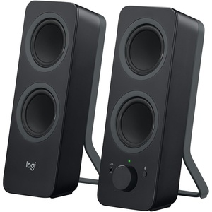 Logitech Z207 2.0 Stereo Computer Speakers with Bluetooth(Black)