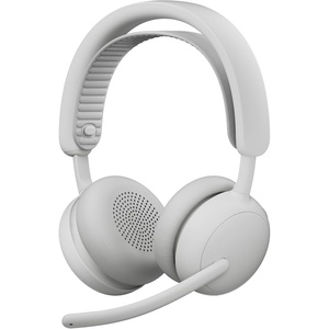 Logitech Zone Wireless 2 ES – Noise-Canceling Wireless Headset with Adaptive Hybrid ANC, Bluetooth – Off-White(Off White)