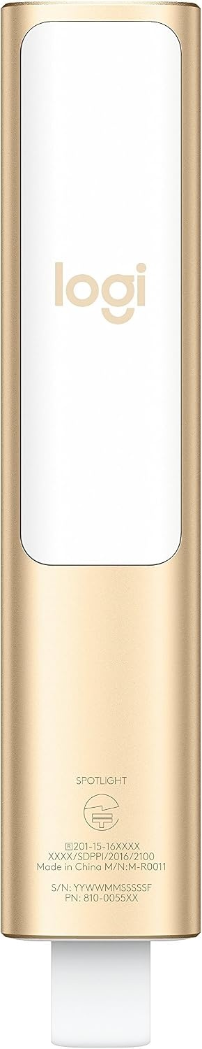image:imageLogitech Spotlight Advanced Presentation Remote Gold Renewed