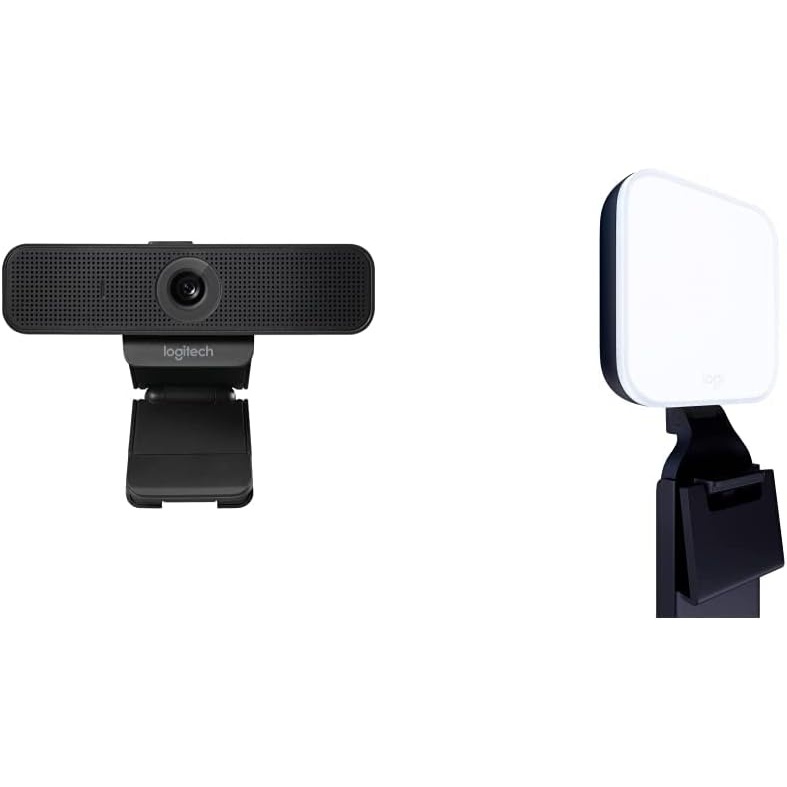 image:imageLogitech C925E Webcam Litra Glow Premium LED Streaming Light BundleWebcam Monitor Light