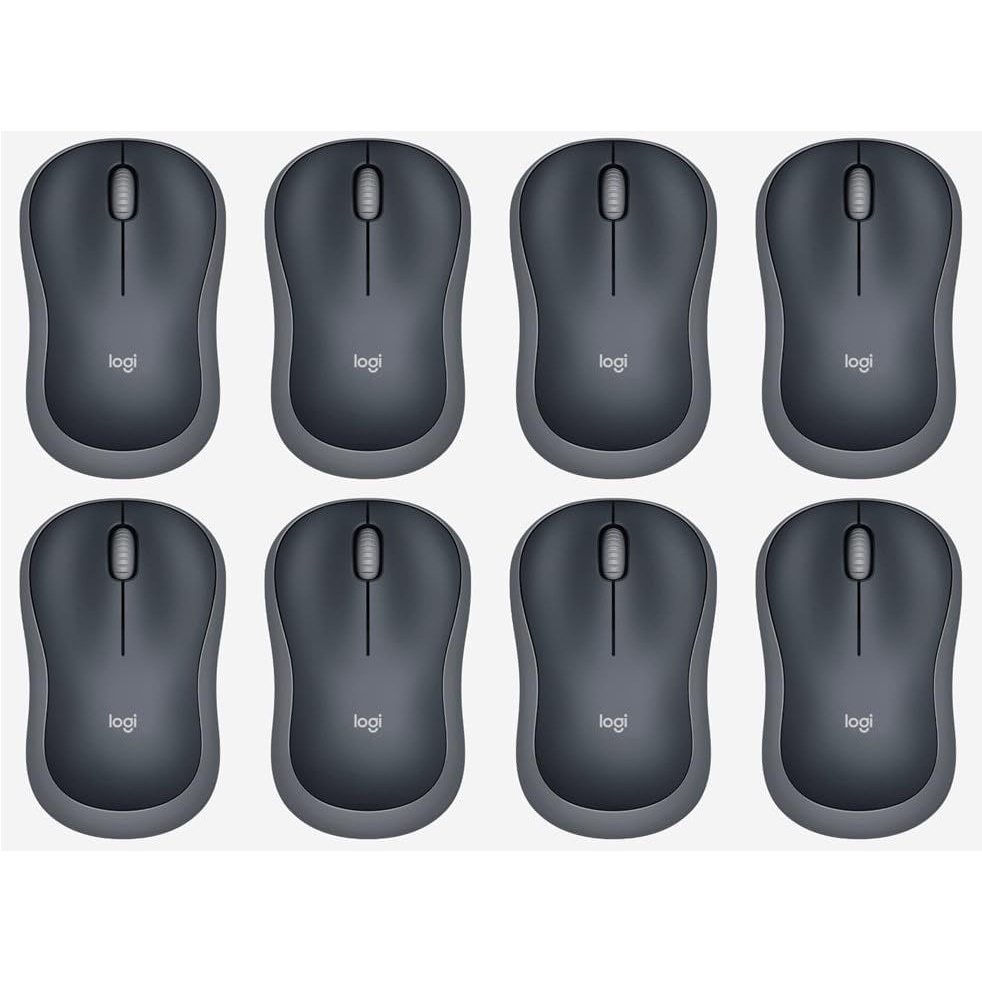 image:imageLogitech M185 Wireless Mouse Pack of 8  MultiPack for Schools Businesses and Home Offices