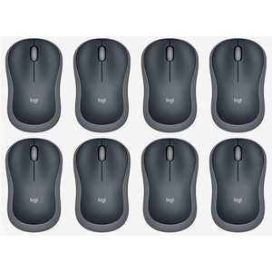 Logitech M185 Wireless Mouse, Pack of 8 – Multi-Pack for Schools, Businesses, and Home Offices