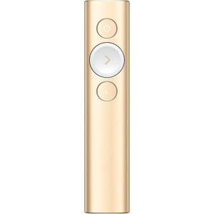 Logitech Spotlight Advanced Presentation Remote – Gold (Renewed)