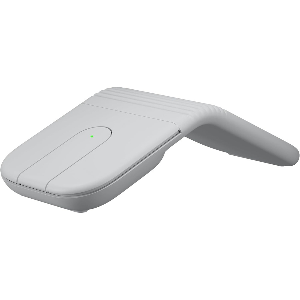 image:imageLogitech Mobi Fold Foldable Wireless Mouse with Touch Scroll Quiet Clicks 4K DPI Bluetooth Fast Pair Works with Chromebook PC Mac  LilacOffWhite